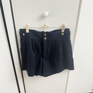 NWT Banana Republic Navy Trouser Shorts size 6